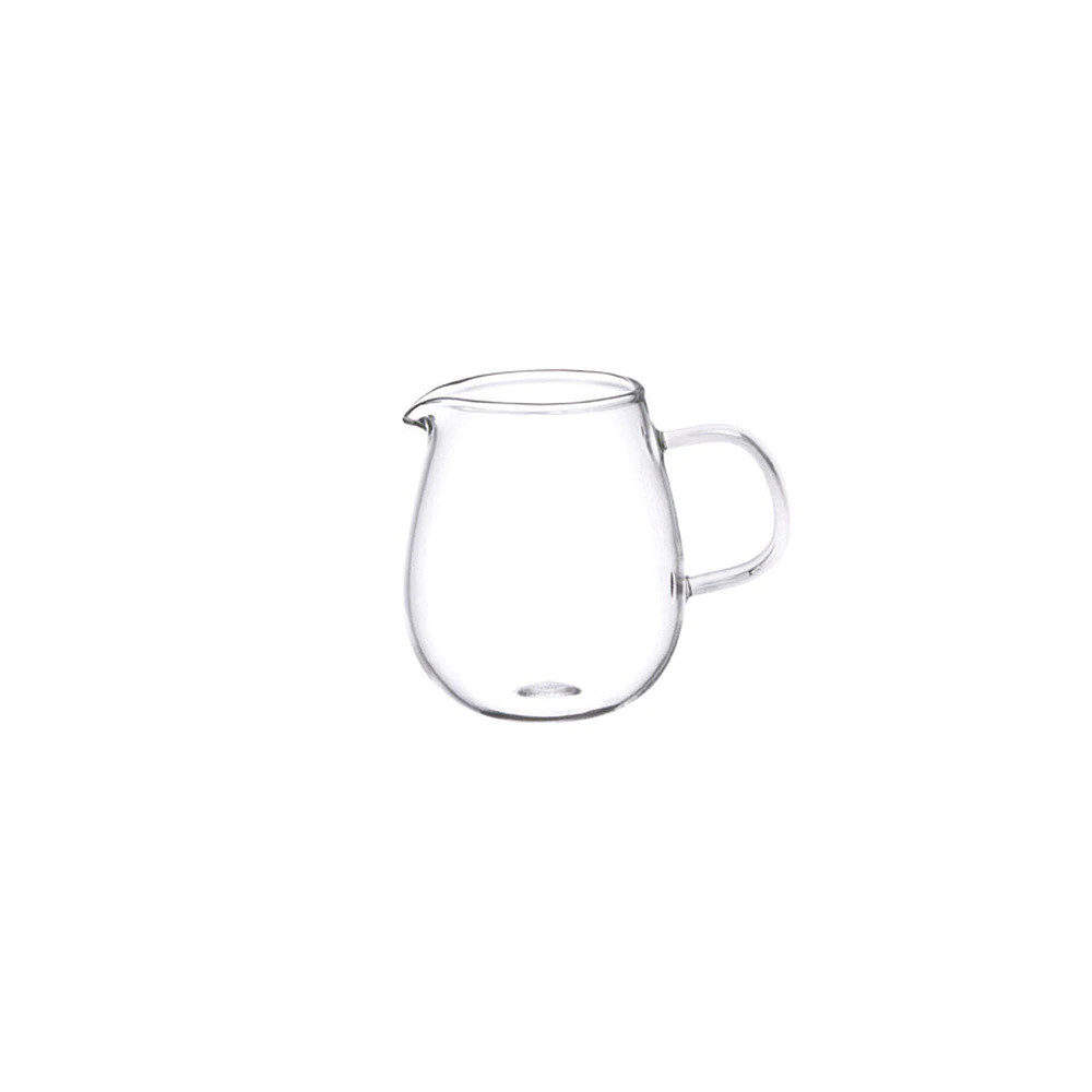 Kinto Unitea 180ml/9cm Glass Milk Pitcher Pourer Jug Container w/ Handle Clear