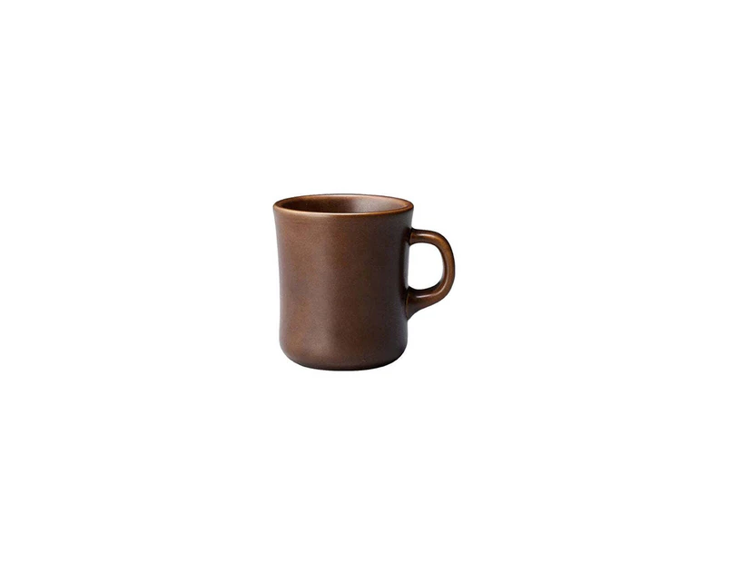 Kinto Slow Coffee Style 400ml/10cm Tea Mug Porcelain Drink Cup w/ Handle Brown