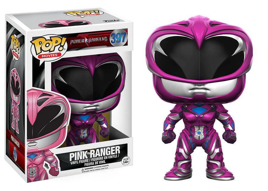 Pop! Funko Figurine Power Rangers Movie Pink Ranger #397 Vinyl Collectable Toy