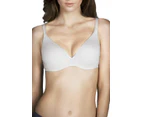 Women 2 x Berlei Barely There Contour Tshirt Bra White Black Nude Pink Blue Underwire Elastane/Nylon