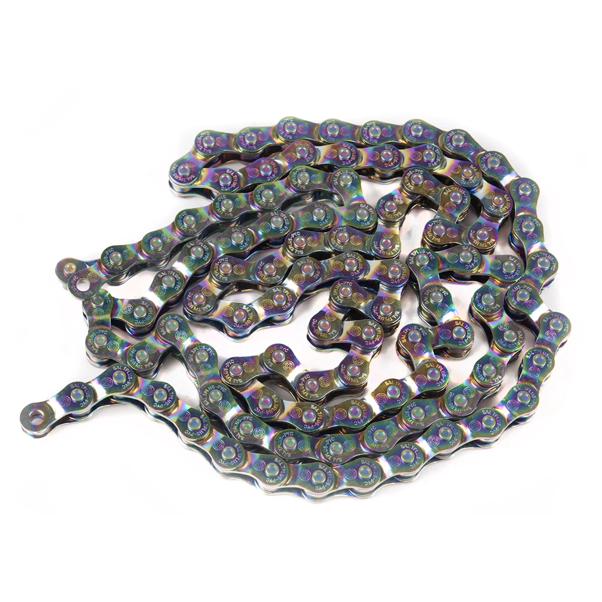 Salt Plus Warlock Half Link BMX Chain - Oil Slick