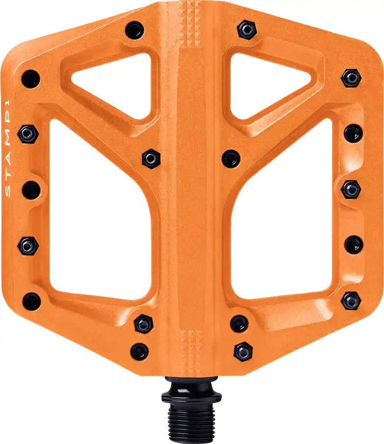 Crankbrothers Stamp 1 Platform Pedals - Orange