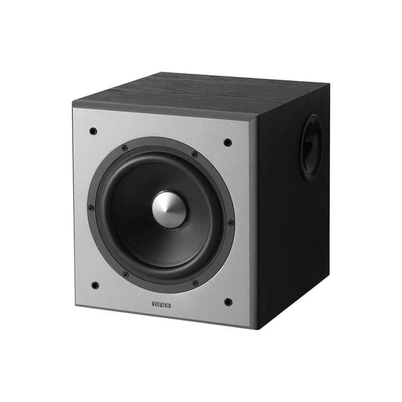 Edifier T5 Powered Active Subwoofer Black 38Hz frequency response MDF enclosure