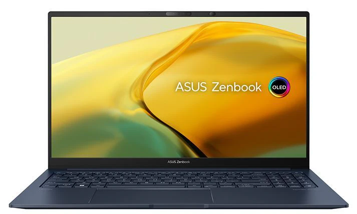 ASUS ZenBook 15 15.6 inch 3K OLED AMD Ryzen R7-7735U 32GB DDR5 1TB SSD Windows 11 PRO Intel Xe Graphics ErgoSense KB Touchpad 180 degree Hinge 1.4kg