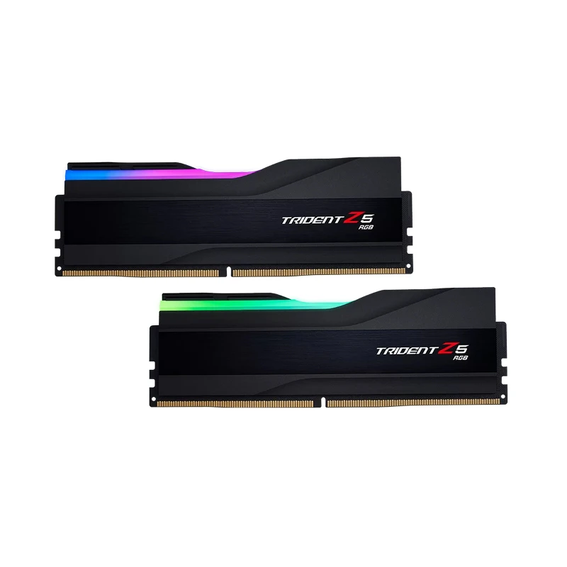 G.Skill F5-6800J3446F48GX2-TZ5RK Trident Z5 RGB 96GB(2X48GB) DDR5 6800Mhz Dual Module CL34 Memory Black