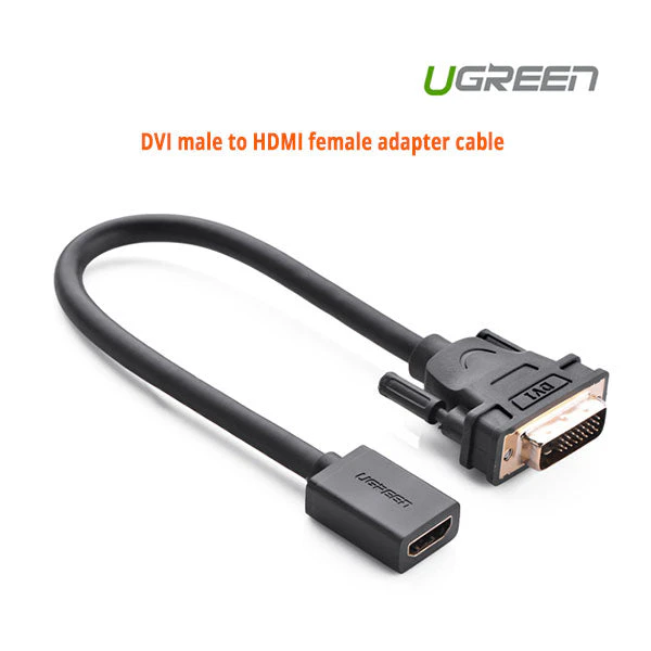 Ugreen Dvi Male To Hdmi Female Adapter Cable (20118)