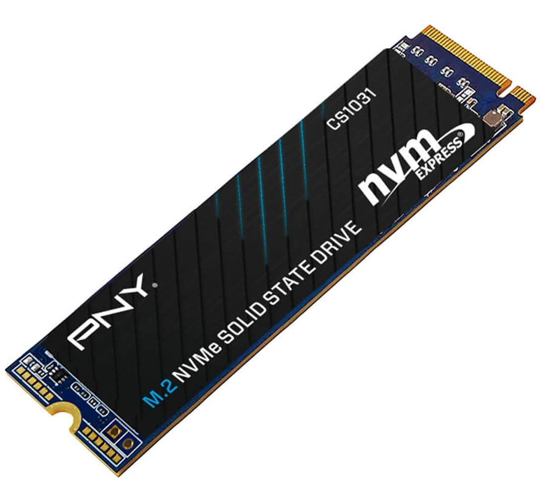 PNY CS1031 256GB NVMe SSD Gen3x4 M.2 1700MB/s 1500MB/s R/W 150TBW 2M hrs MTBF 5yrs wty ~250GB