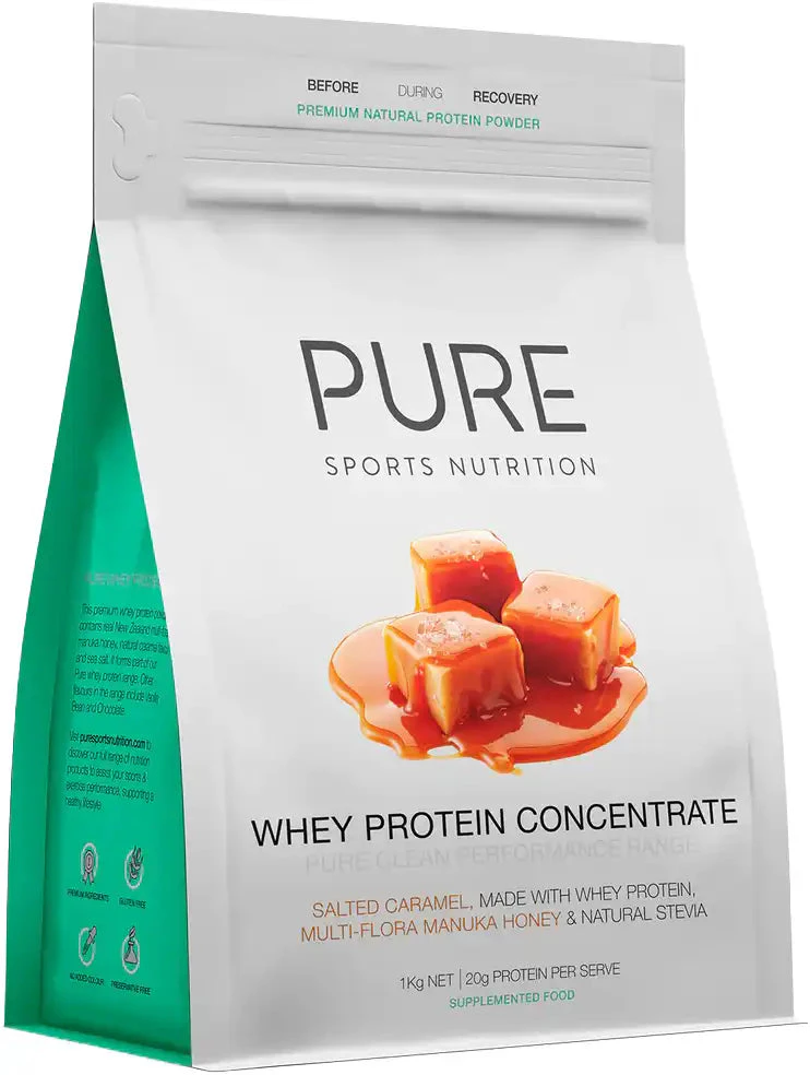 Pure Sports Nutrition Whey Protein Concentrate - Salted Caramel