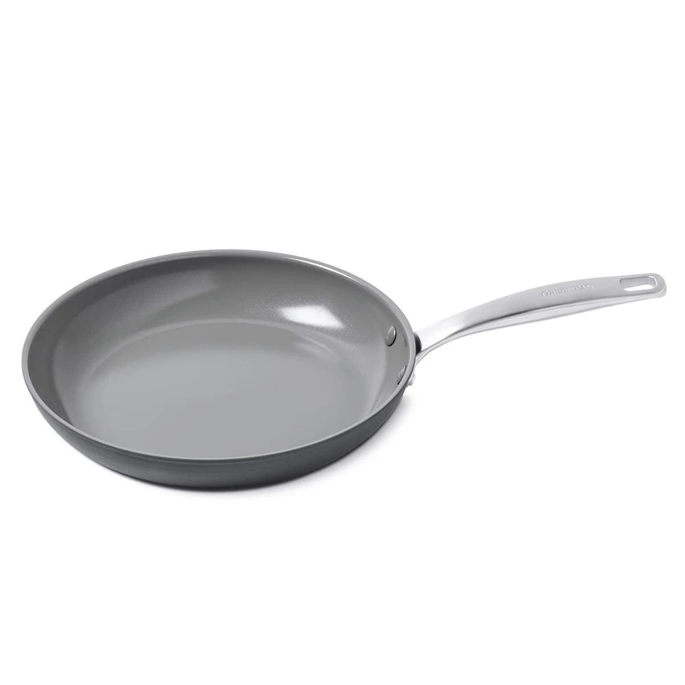 GreenPan GP Chatham Series Home Kitchen Cooking Non Stick Frypan Grey 28cm