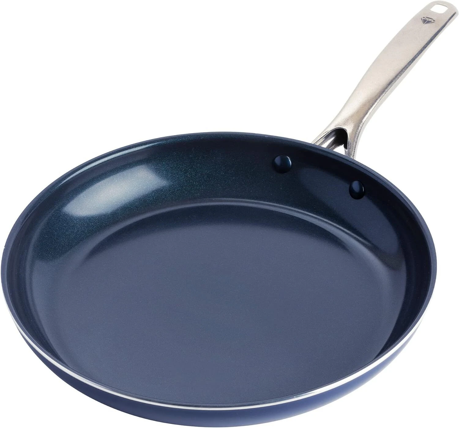 Blue Diamond Open Non Stick Frypan Home Kitchen Cooking Cookware 30cm Size