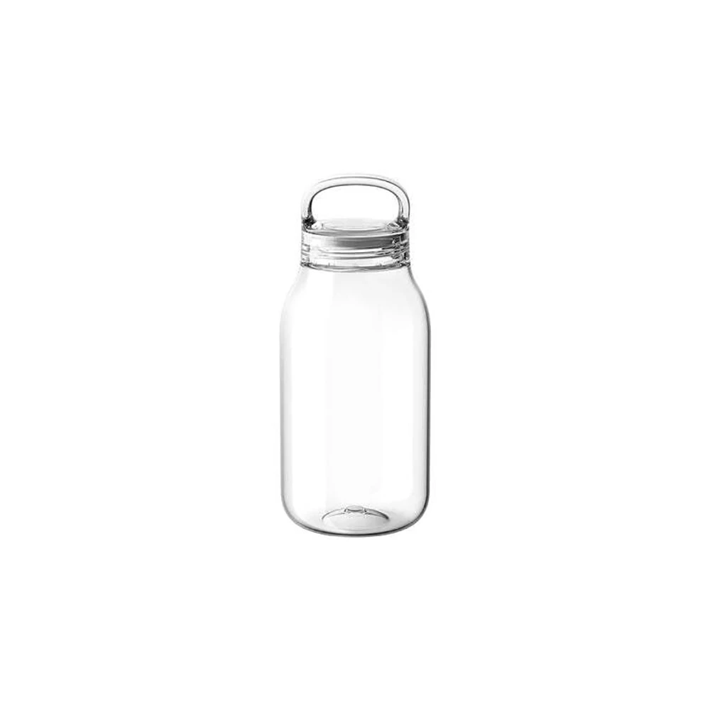 Kinto Copolyester/Silicone 300ml Water Bottle Drink Container w/ Screw Lid Clear