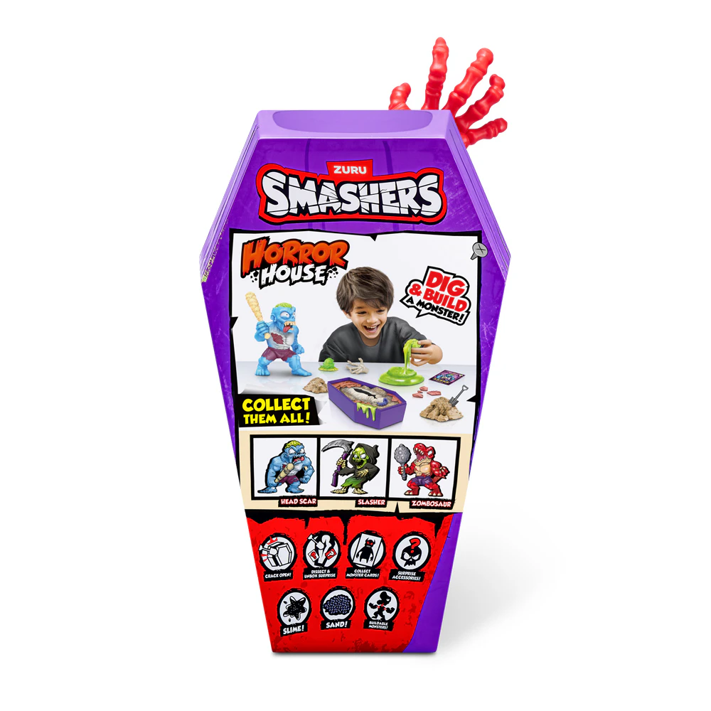 Zuru Smashers Horror House Series 1 Medium Assorted Kids/Children Play Toy 3+