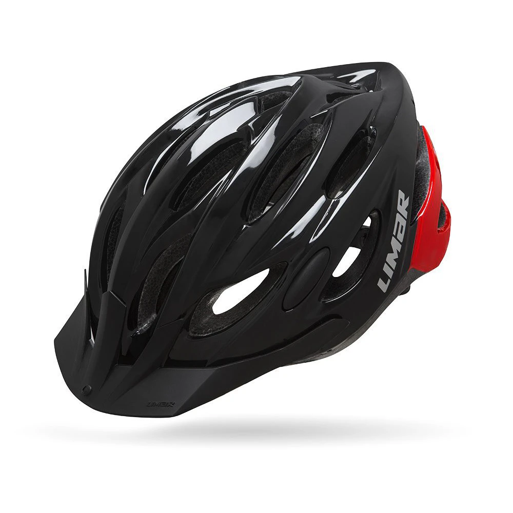 Limar Scrambler Urban/Active Bicycle Helmet Safety Gear 52-57cm Black/Red Med