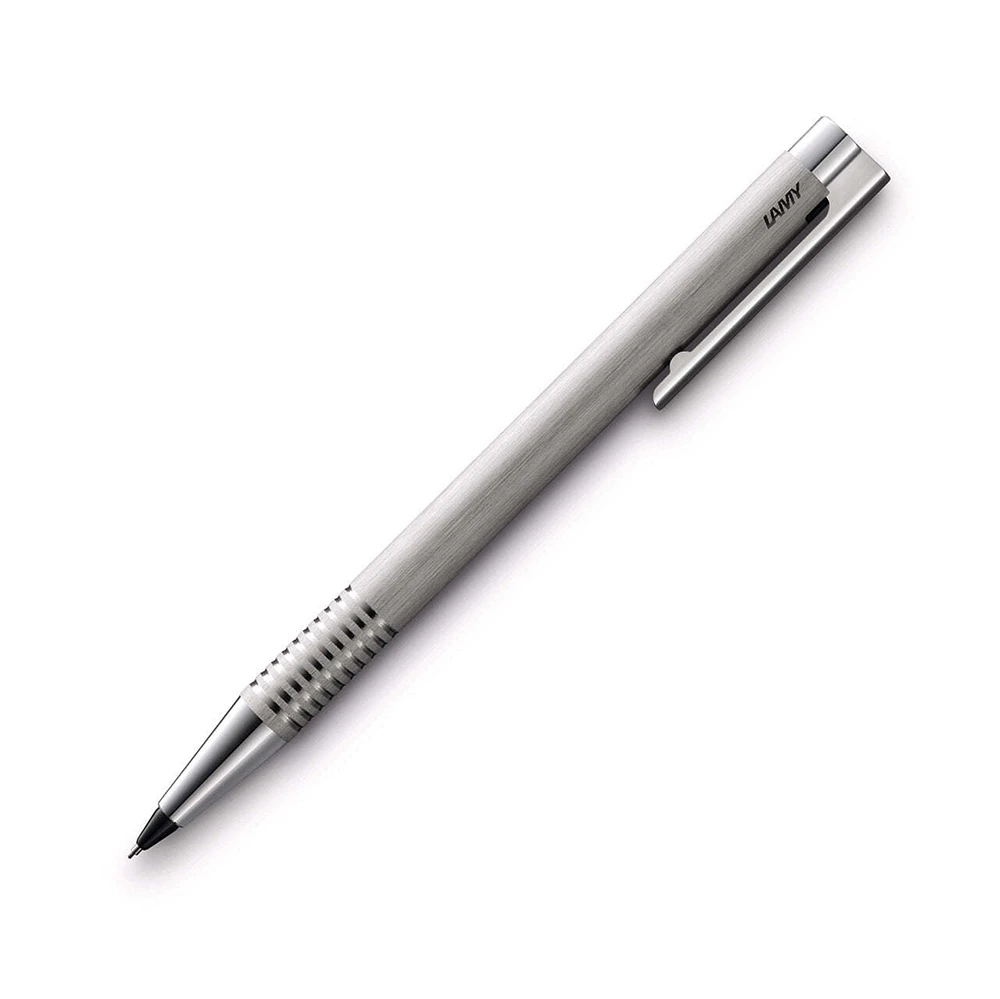 Lamy LOGO Mechanical Pencil 0.5mm Nib Tip Stationery Brushed Stainless Steel