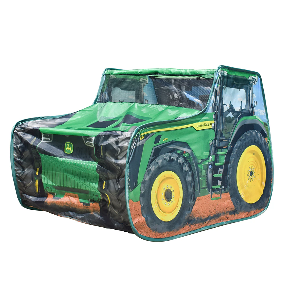 John Deere Life-Size Kids/Childrens Realistic Pop-Up Tractor Tent Toy 3Y+