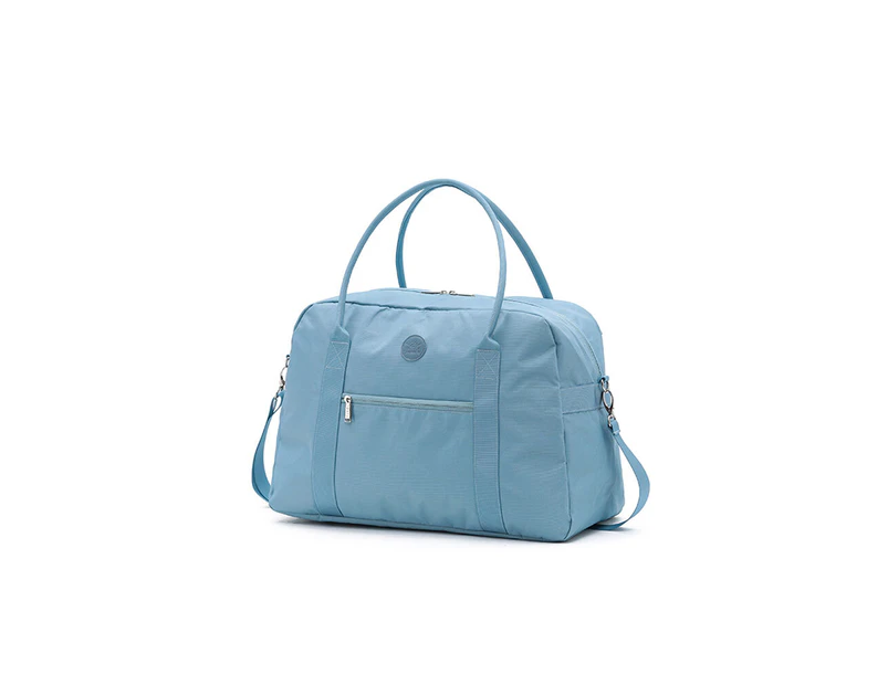 Tosca Cabin Fashion Weekender/Overnight Stay Tote Travel Bag Ocean Blue