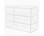 2-Tier Large Acrylic Bakery Cake Display Cabinet Case Donuts Cupcake Pastries