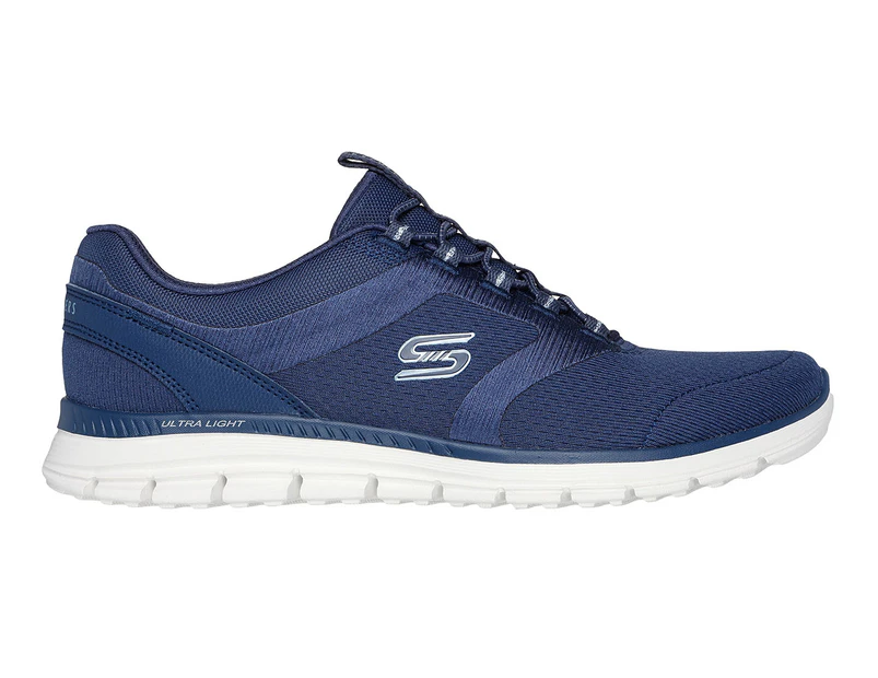 Skechers Women's Luminate Shine Sneakers - Navy