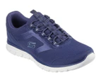 Skechers Women's Luminate Shine Sneakers - Navy