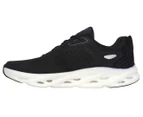 Skechers Men's GOrun Swirl Tech Speed Running Shoes - Black/White