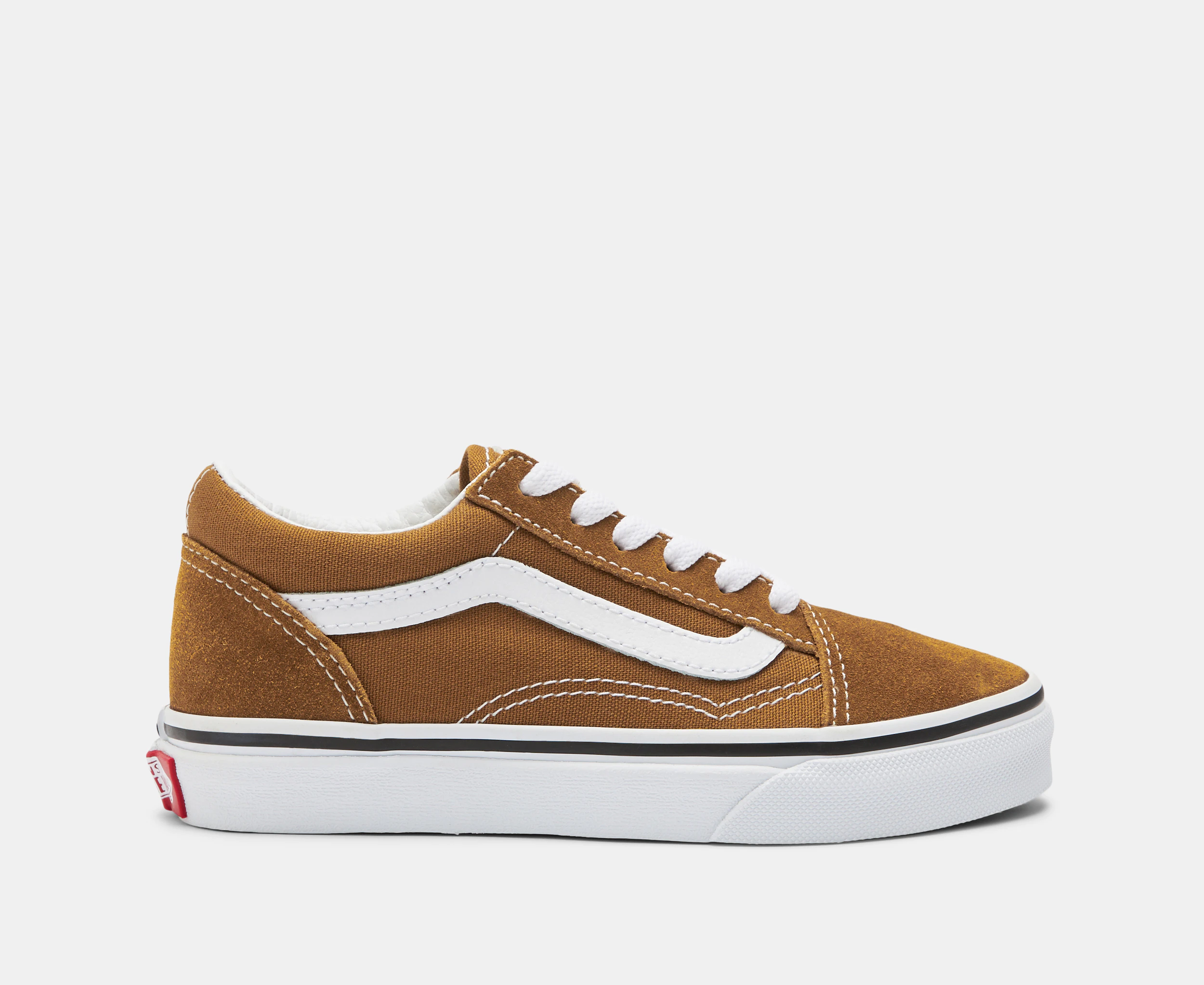 Vans Kids' Old Skool Sneakers - Colour Theory Golden Brown