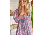 JAASE Bonnie Print Paris Maxi Dress