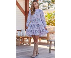 JAASE Mandy Print Fernanda Mini Dress