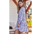 JAASE Mandy Print Fernanda Mini Dress