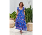 JAASE Soleil Print Saria Maxi Dress