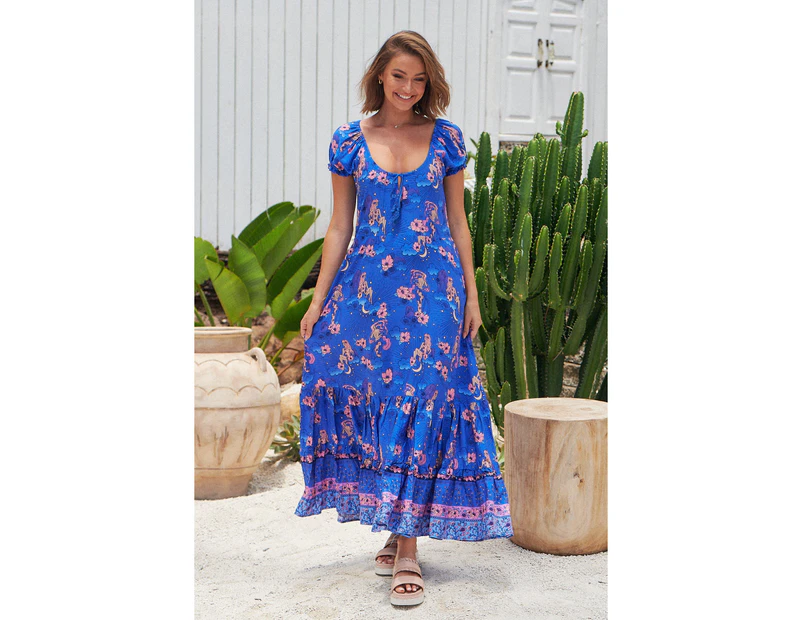 JAASE Soleil Print Saria Maxi Dress