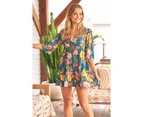 JAASE Tiya Print Sammi Mini Dress