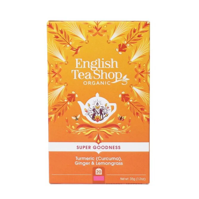 ENGLISH TEA SHOP Turmeric Ginger and Lemongrass