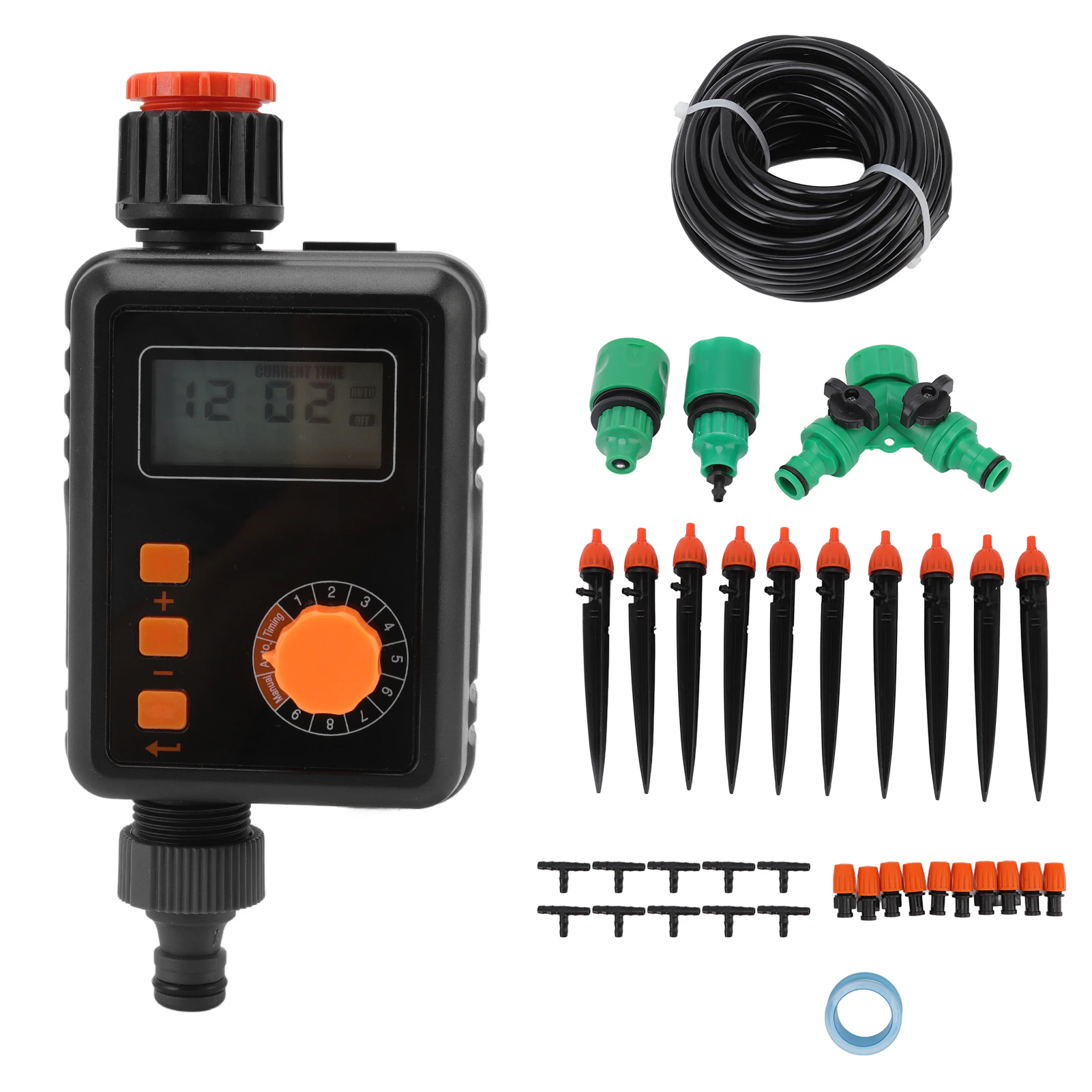 Sprinkler Timer G3/4 Ipx5 Waterproof Accurate Second Control Automatic Irrigation Controller For Garden Planting