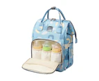 Diaper Bag Backpack Maternity Bag For Baby Fashion Large Capacity Printed Mommy Bag Multifunction Diaper Bags For Mom - Style 3