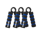 Pack of 3 Hand Gripper Set for Hand Finger Strength Training, Metal Grip Finger Strengthener No Slip Grip Trainer 150LBS/ 200LBS/ 250LBS
