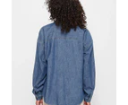 Target Denim Shirt - Blue