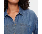 Target Denim Shirt - Blue