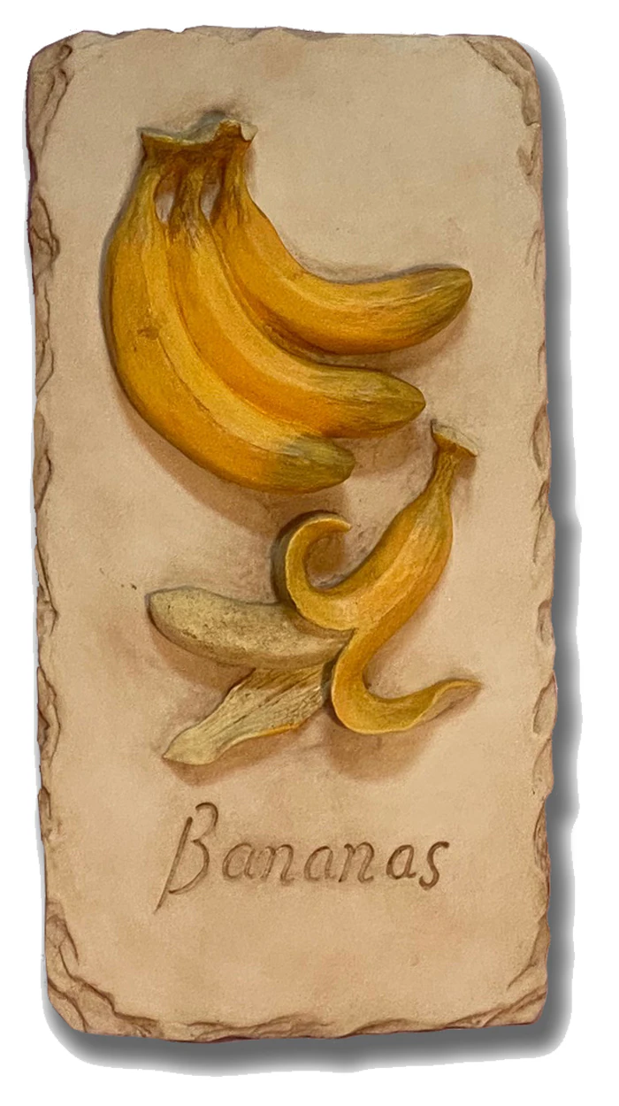 BANANAS Decorative Kitchen Wall Plaque