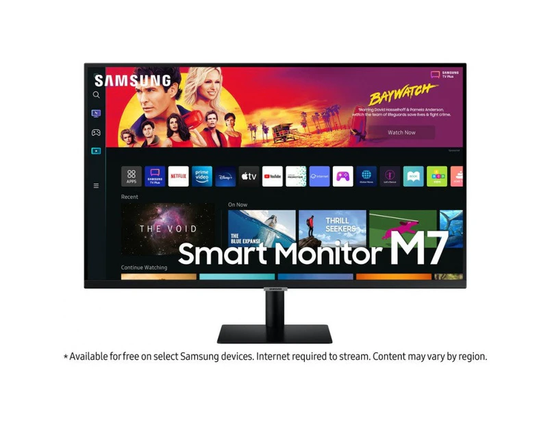 Samsung 32" Flat UHD Smart Monitor M7