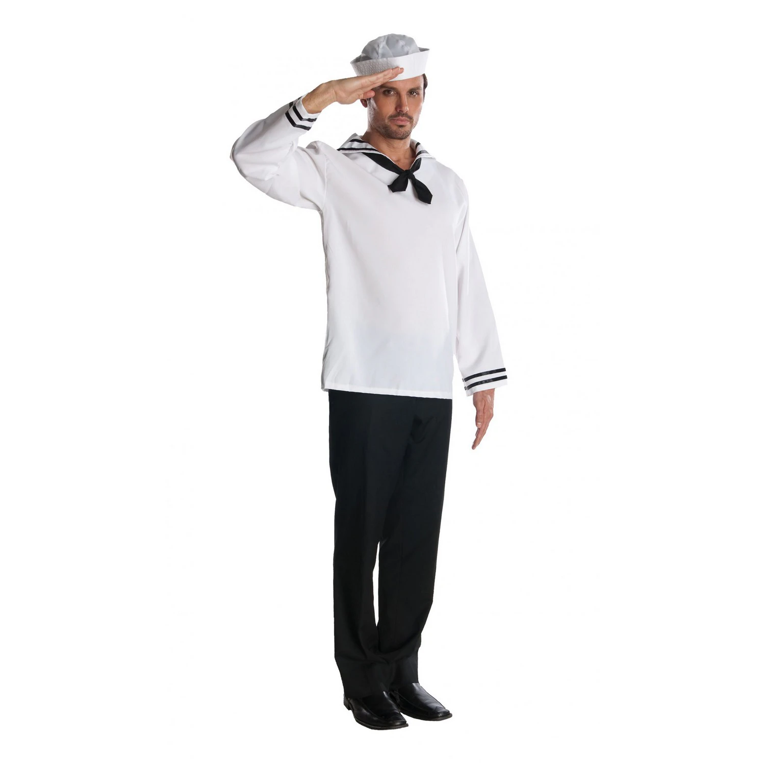 Bristol Novelty Mens Sailor Costume (White) - BN5975