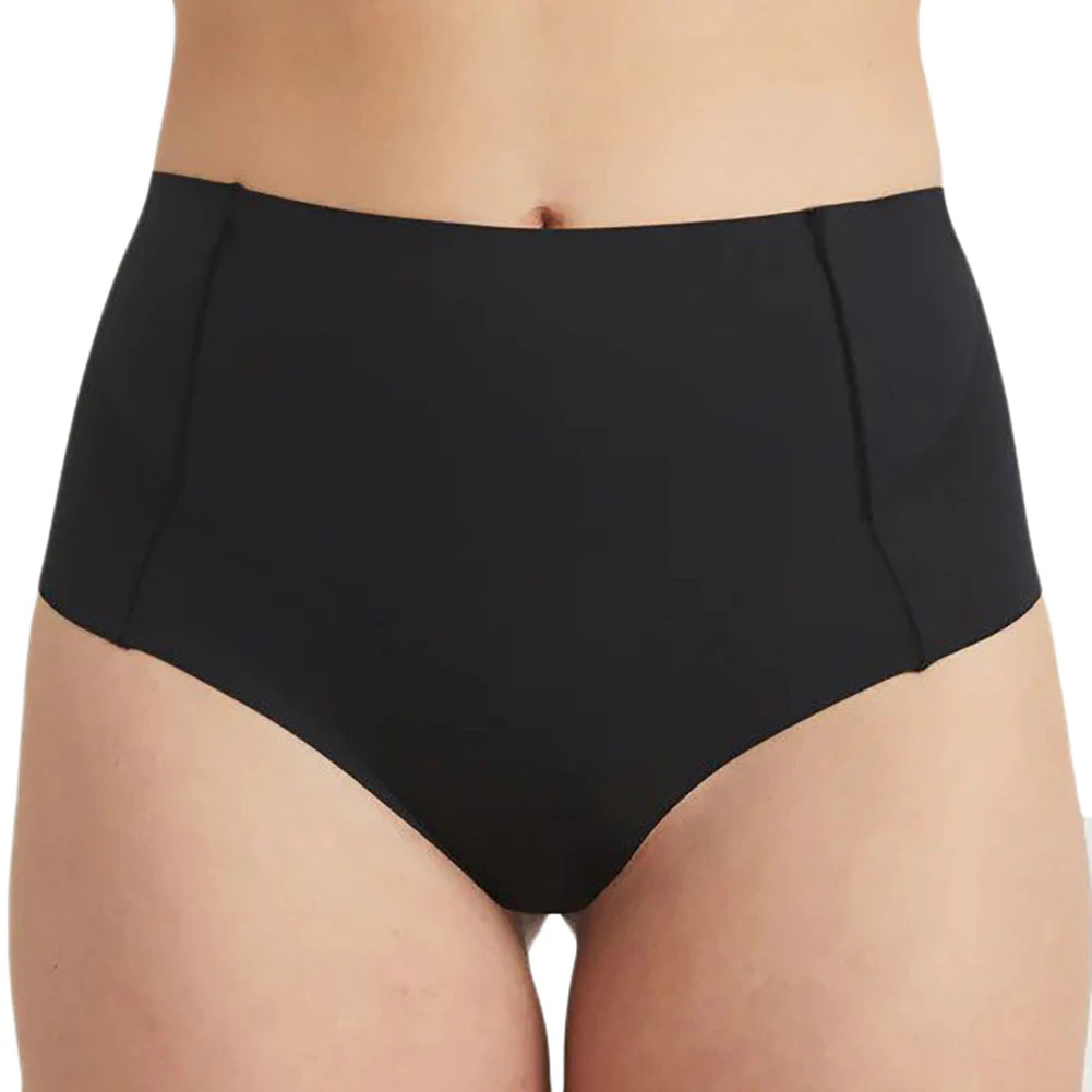 Hush Hush Smooth G-String With Control Panels HH068LC Black