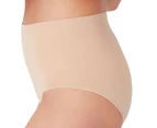 2 Pack Seamless Smoothies Full Brief - Ambra - Rose Beige