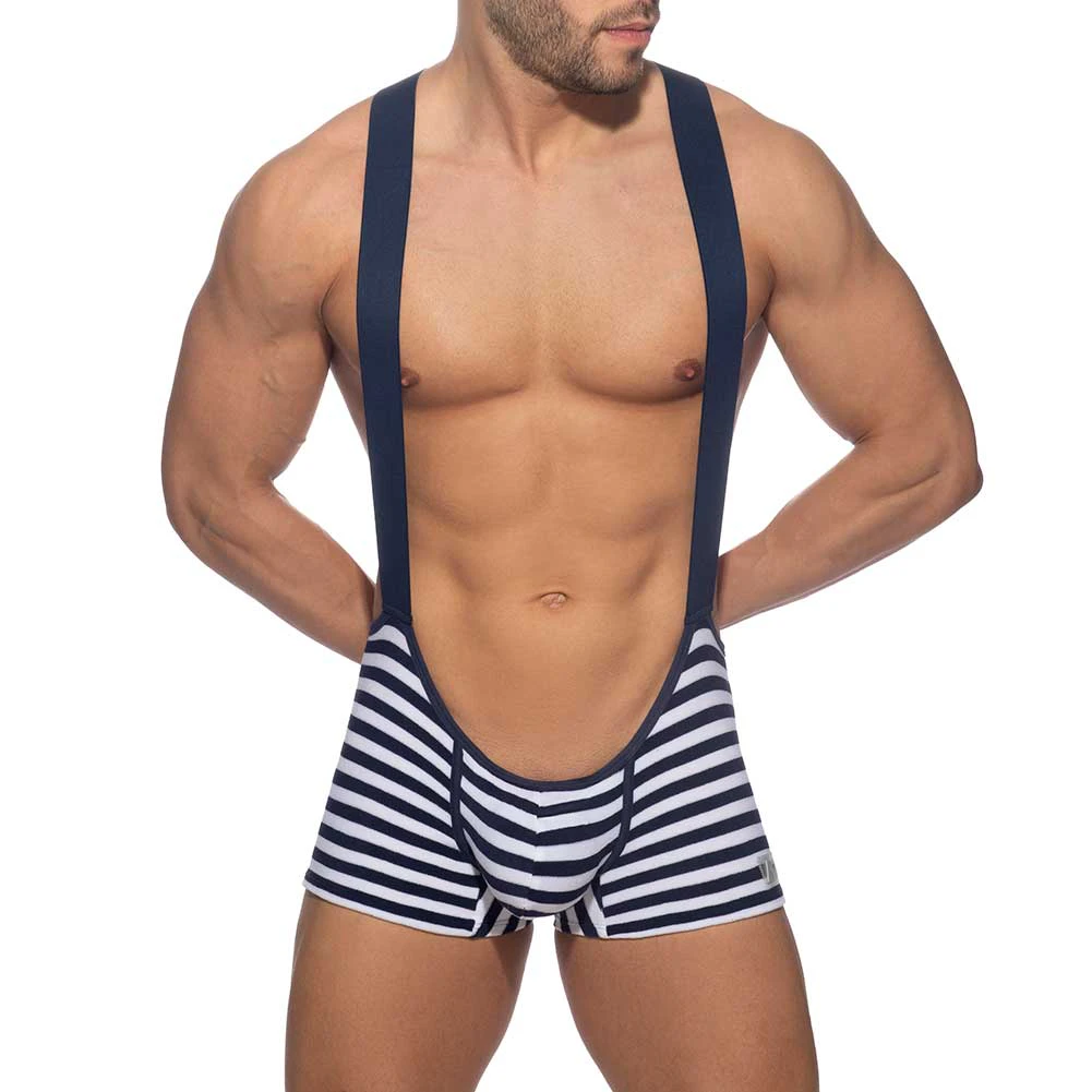 Addicted Sailor Velvet Singlet AD943 Navy