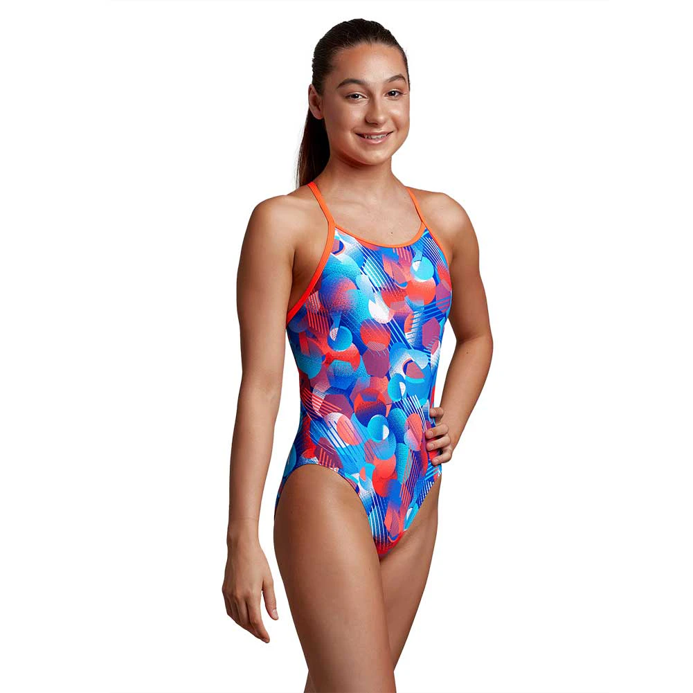 Funkita Girls Diamond Back One Piece FS11G Jupiter Drops