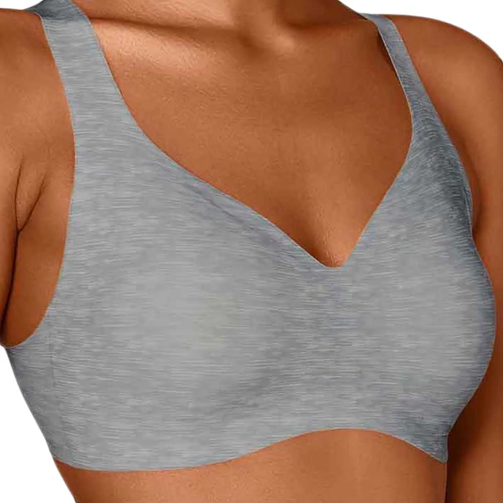 Sloggi Zero Feel Bralette 10186738 Grey Melange