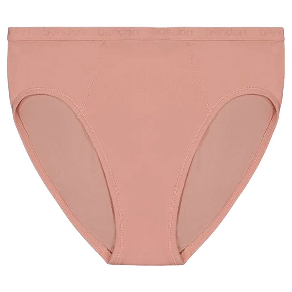 Bendon Body Cotton High Cut Brief 14-534 Coral Cloud