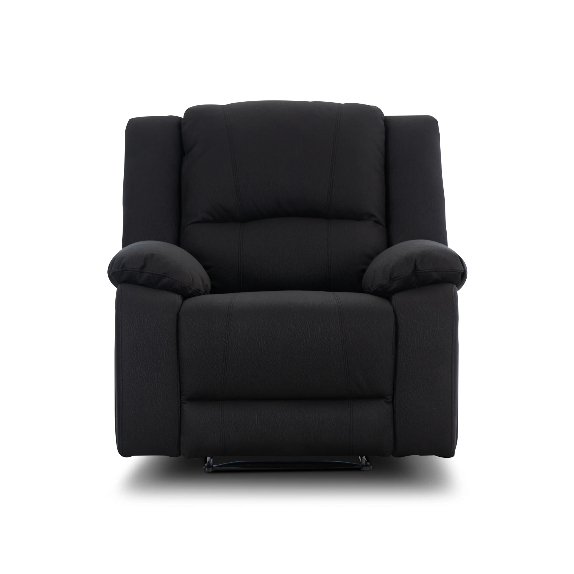 Anderson 1 Seater Fabric Electric Recliner Sofa Chair Onyx