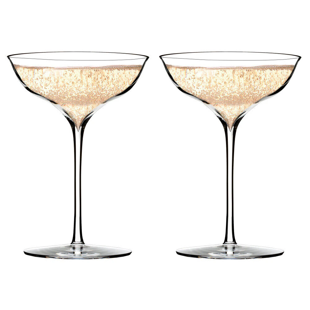 Waterford Elegance Belle Coupe Pair Glasses