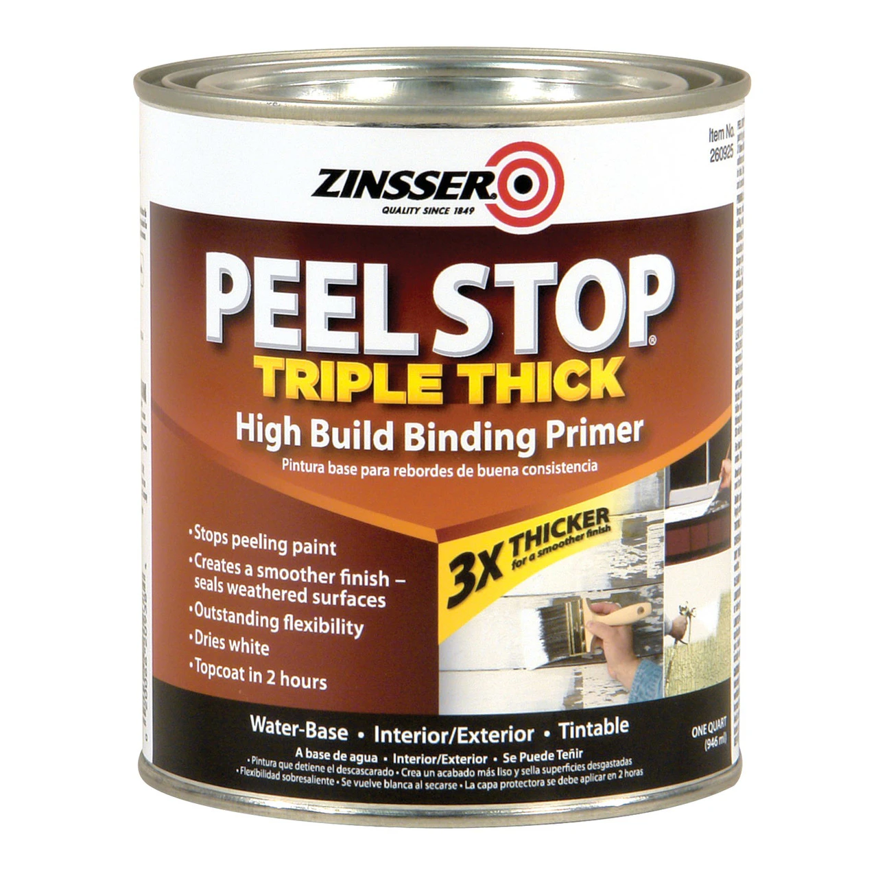 Zinsser Peel Stop White Triple Thick Binding Primer 946ml