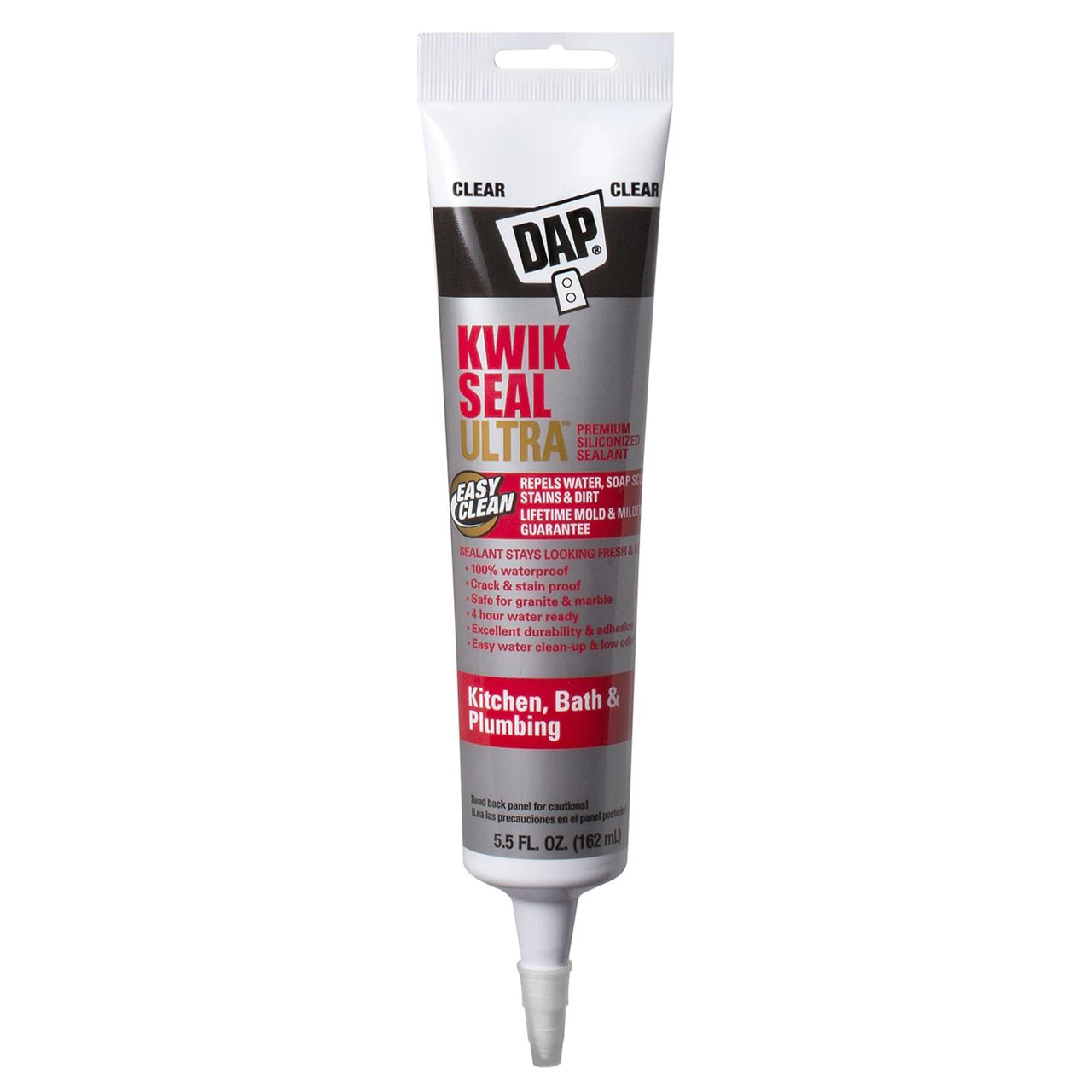 Bundle DAP Kwik Seal Ultra Sealant Clear 162ml x 12